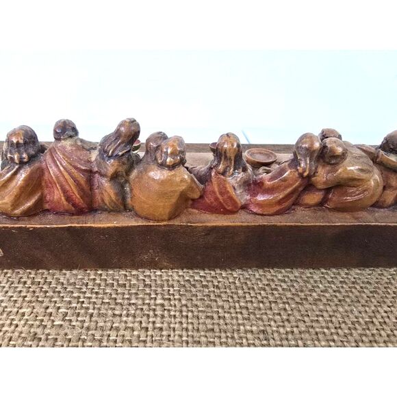 Vintage "The Last Super" table top Sculpture - Picture 5 of 11